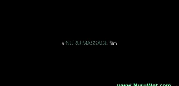  Sexy Masseuse Gives a Full Service Nuru Massage 11